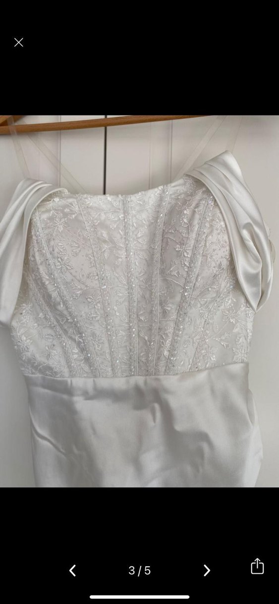 Beyaz abiye - Görsel 4