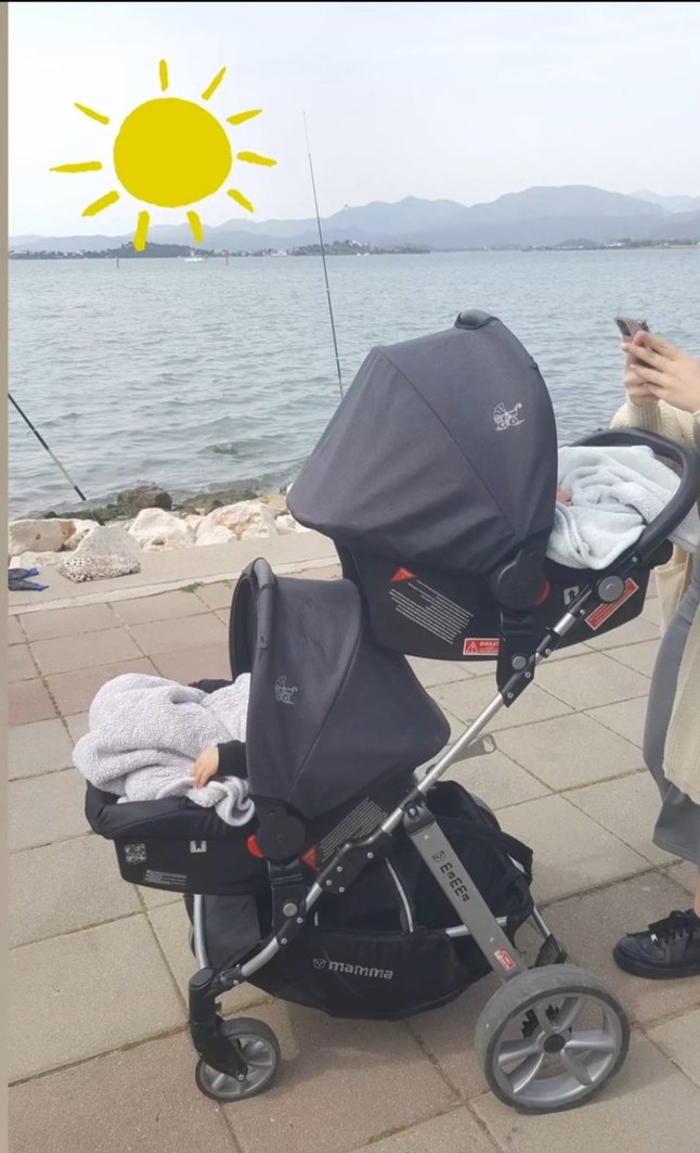 Siyah Bebek Arabası - Görsel 2