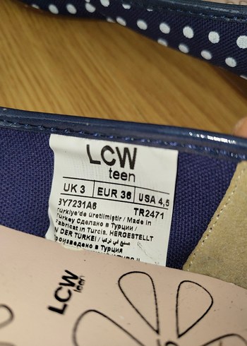 Kız Çocuk Mavi Puantiyeli Babet - Görsel 3