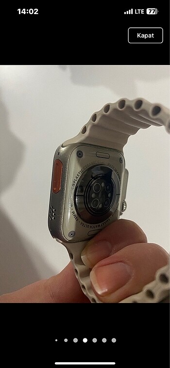  Beden gri Renk Gs8 ultra akıllı saat