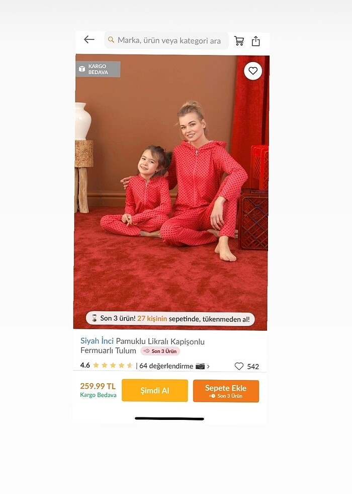 Gecelik tulum - Görsel 2