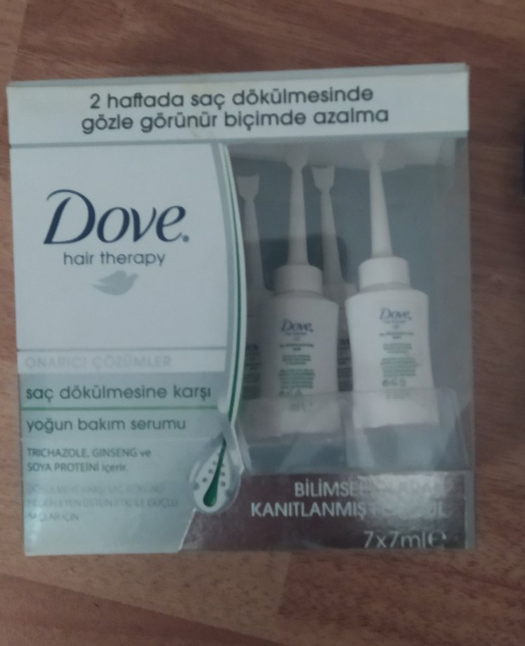 Dove Saç Dökülmesine Karşı Yoğun Bakım Serumu 7x7ml - Görsel 2