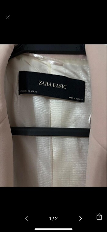 Zara Pudra Blazer