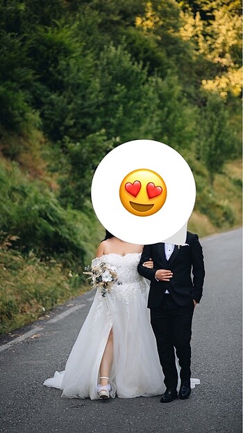 Özel Dikim 44 Beden Gelinlik - Görsel 3