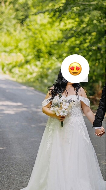 Özel Dikim 44 Beden Gelinlik - Görsel 2