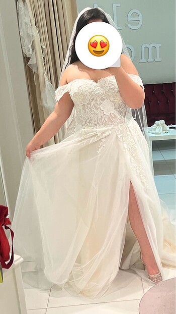 Özel Dikim 44 Beden Gelinlik - Görsel 4