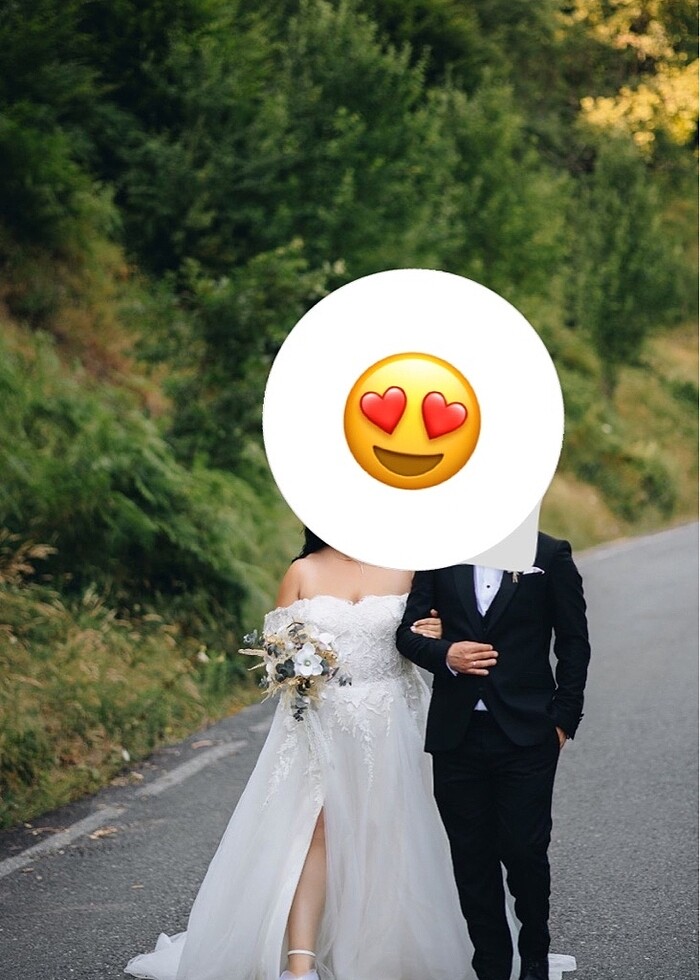 Özel Dikim 44 Beden Gelinlik - Görsel 3