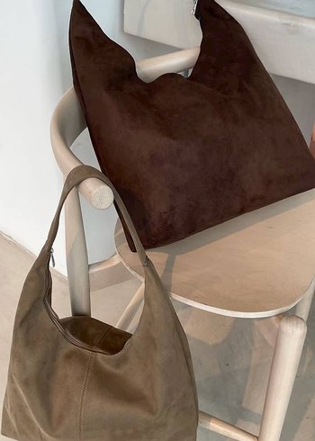 Zara Minimal Suet Omuz Cantasi