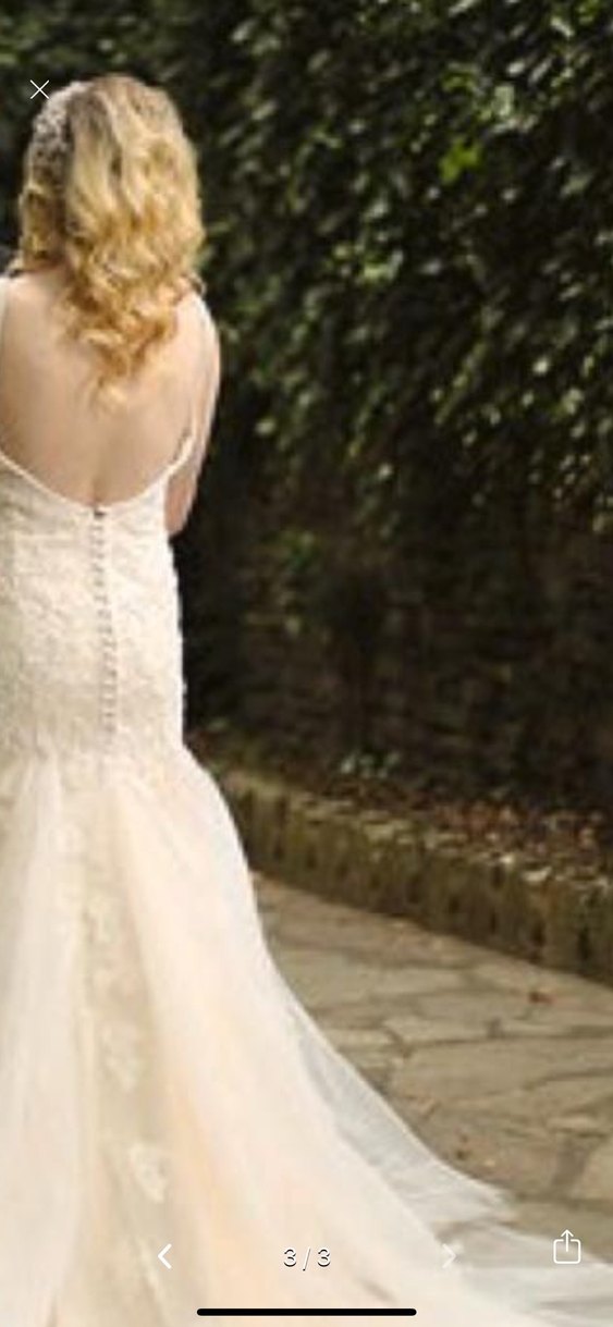 Bohem Straplez A Kesim Gelinlik - Görsel 3