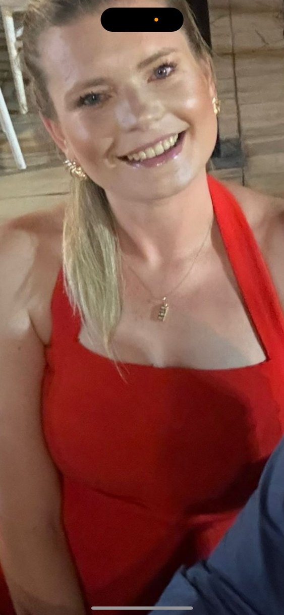 Kırmızı Askılı Midi Saten Elbise - Görsel 2