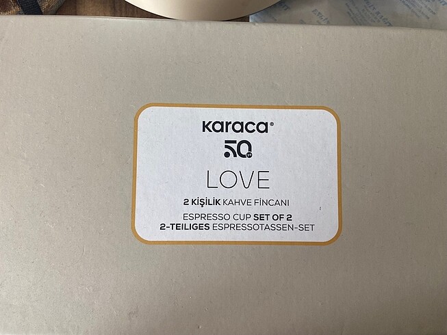 Karaca ikili fincan