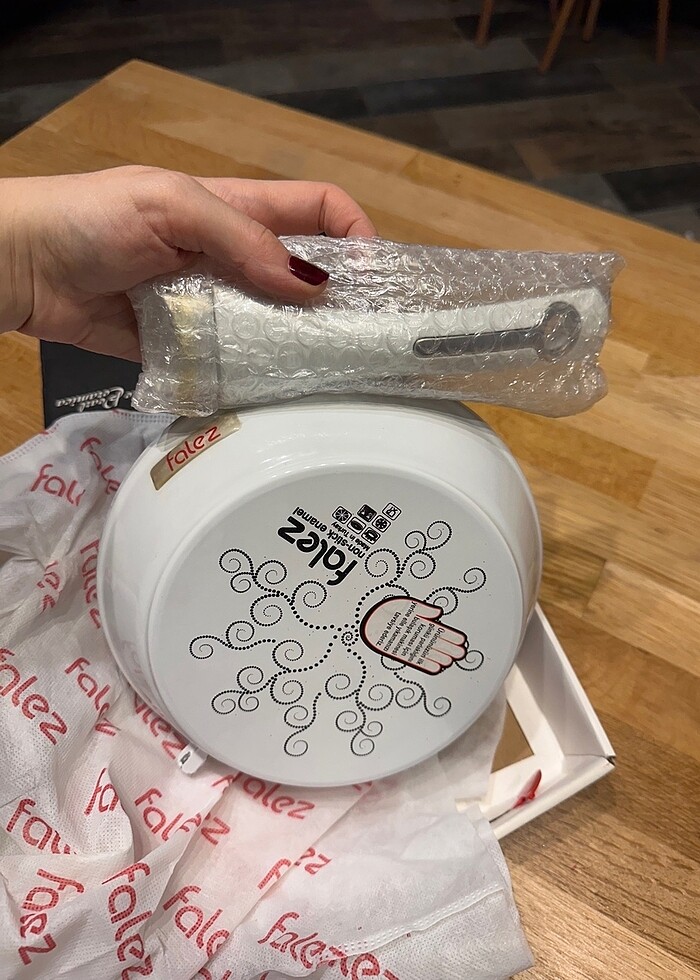 20 cm seramik tava - Görsel 5