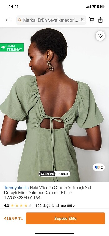 Trendyol & Milla Midi elbise
