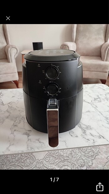 KUMTEL 5,5 litre AİRFRYER