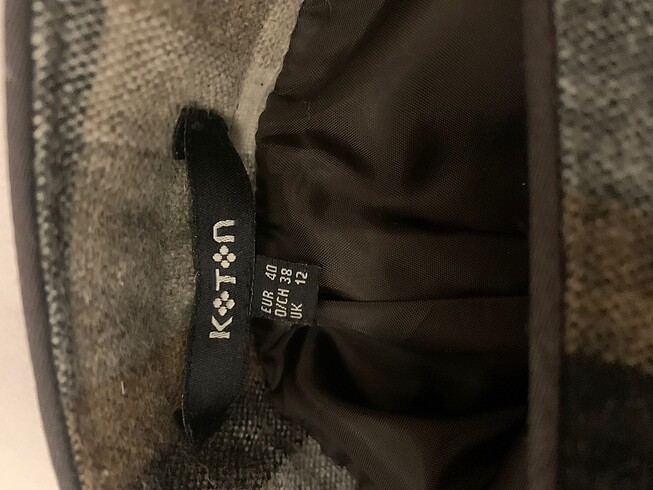 Koton Kışlık mini etek