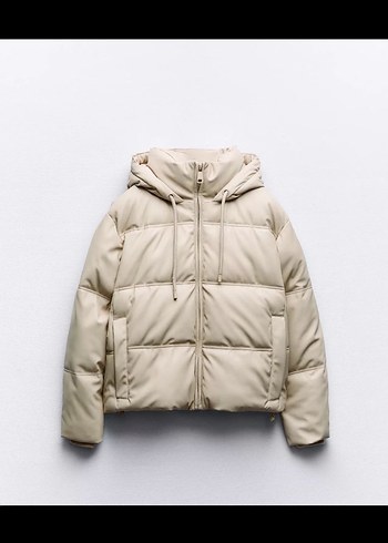 Zara Zara oversize termal deri mont