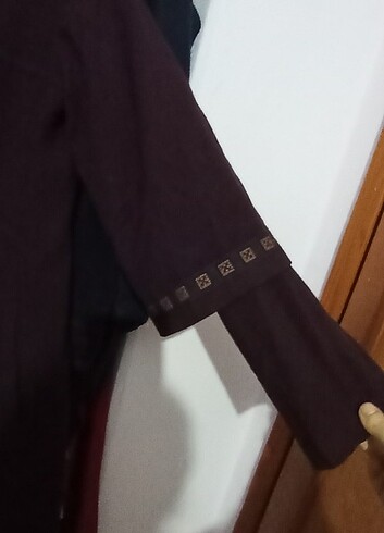 42 Beden bordo Renk Bayan kaban