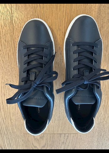 Tommy Lacivert Kadın Sneaker - Görsel 5