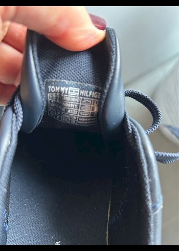 Tommy Lacivert Kadın Sneaker - Görsel 4