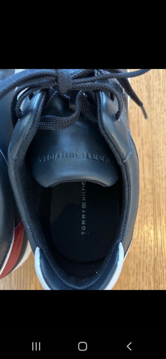 Tommy Lacivert Kadın Sneaker - Görsel 3