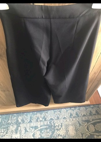 Bol Paça Yüksek Bel Kadın Kumaş Pantolon - Görsel 5