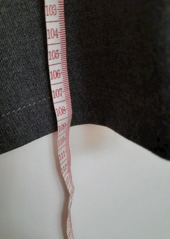 Pileli Gri Kadın Palazzo Pantolon - Görsel 5