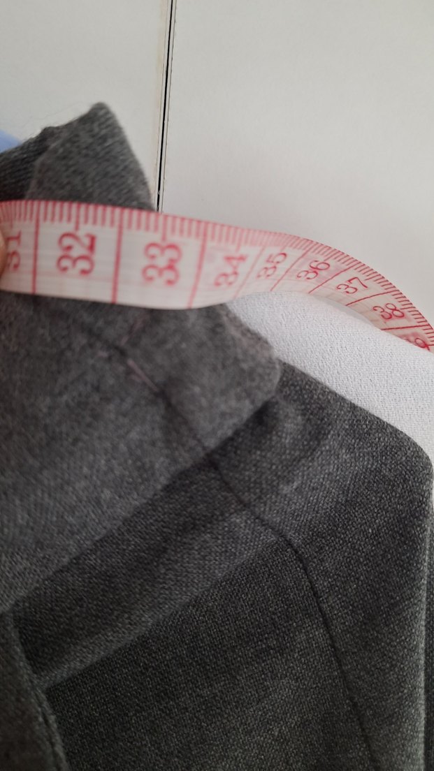 Pileli Gri Kadın Palazzo Pantolon - Görsel 4