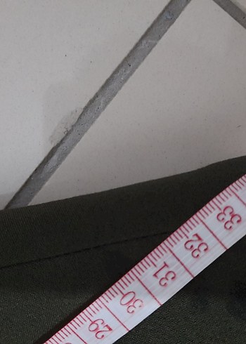 Düğmeli, Uzun Kesim Yeşil Kadın Yelek - Görsel 8