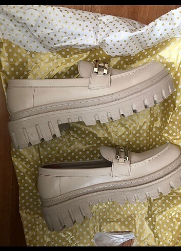 Krem loafer - Görsel 4