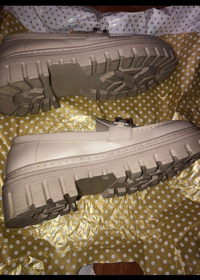 Krem loafer - Görsel 3
