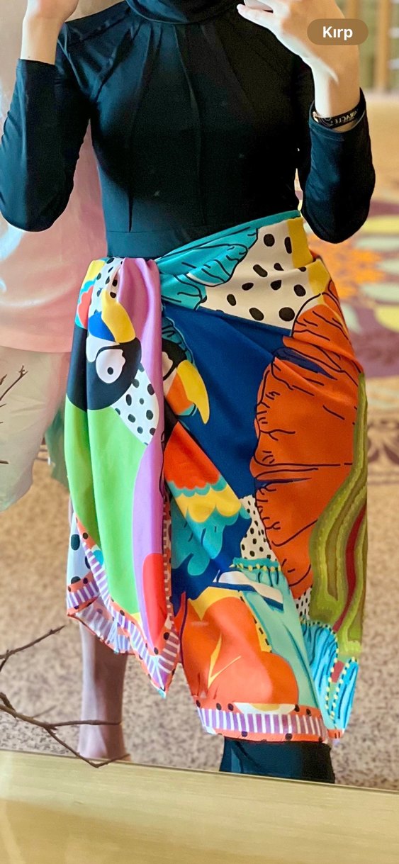 Renkli pareo - Görsel 4