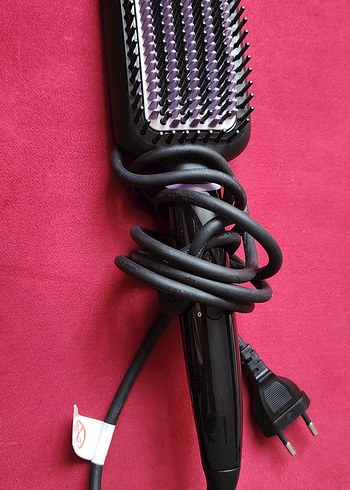 Mor ve Gri Saç Düzleştirici Fırça - Görsel 3