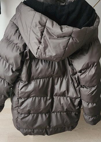 Kahverengi kı çocuk Kışlık Mont - Görsel 2