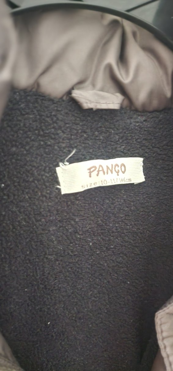 Kahverengi  kı çocuk Kışlık Mont - Görsel 3