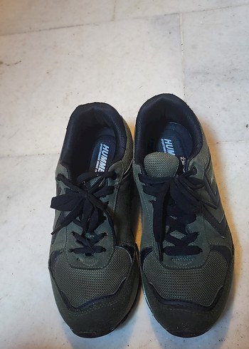 Gri Hummel Kadın Spor Ayakkabı - Görsel 3