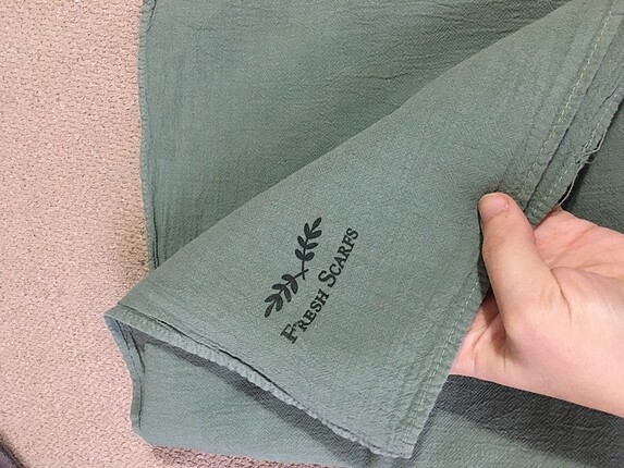 freshscarf yoryo eşarp çağla yeşili