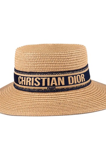 Dior Christian dior hasır şapka