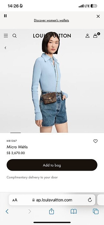 Louıs vuitton mini
