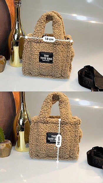  Beden Tote bag mini teddy