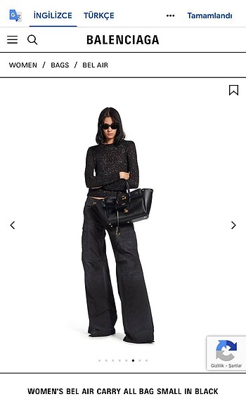 Balenciaga Balenciaga kol çantası