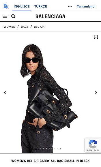 Balenciaga kol çantası