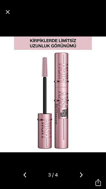 Maybelline sky high maskara