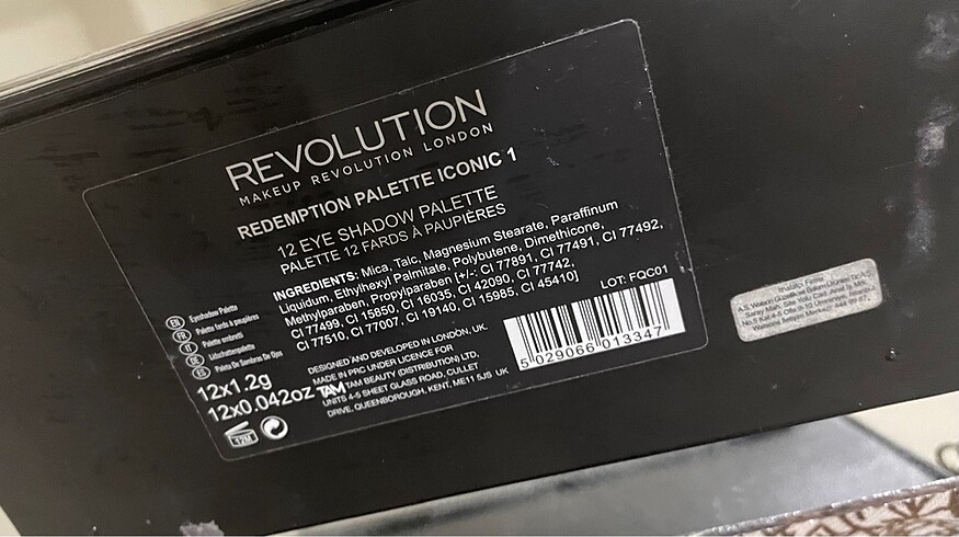 Beden Renk Revolution far paleti redemption