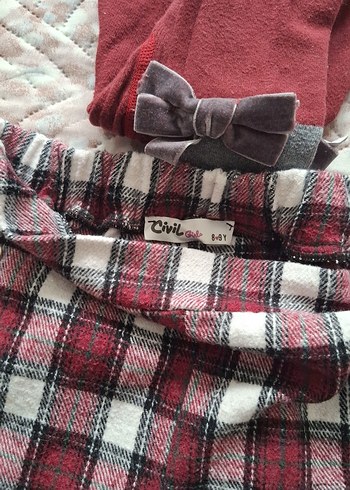 civil kışlık şort,külotlu çorap takım - Görsel 2