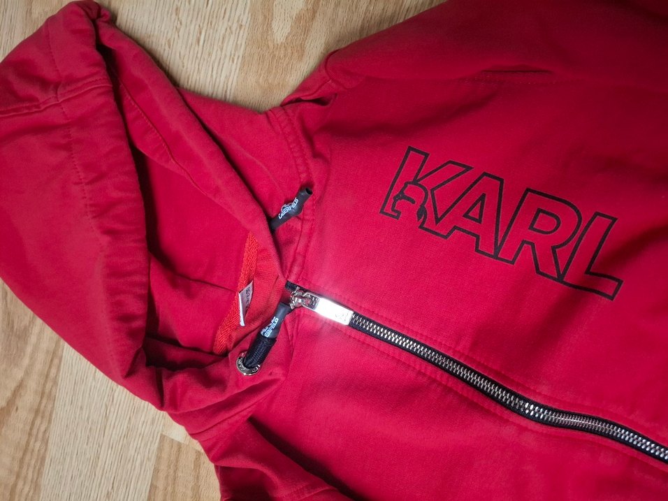 Kızlar İçin Kırmızı Eşofman Takımı - Görsel 5