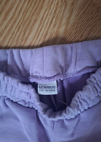 Mor Baskılı Kız Eşofman Altı - Görsel 5