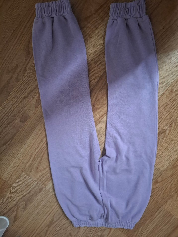 Mor Baskılı Kız Eşofman Altı - Görsel 3