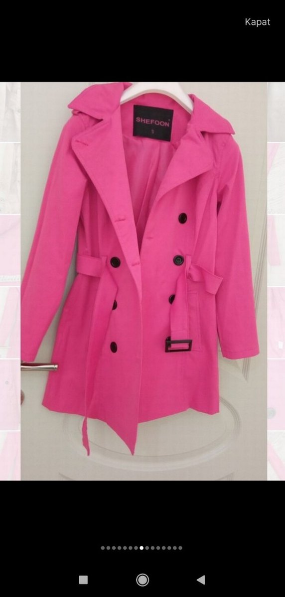 trençkot kaban mont ceket - Görsel 4