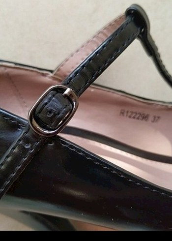 Siyah Gotik Platform Topuklu Kadın Ayakkabı - Görsel 2