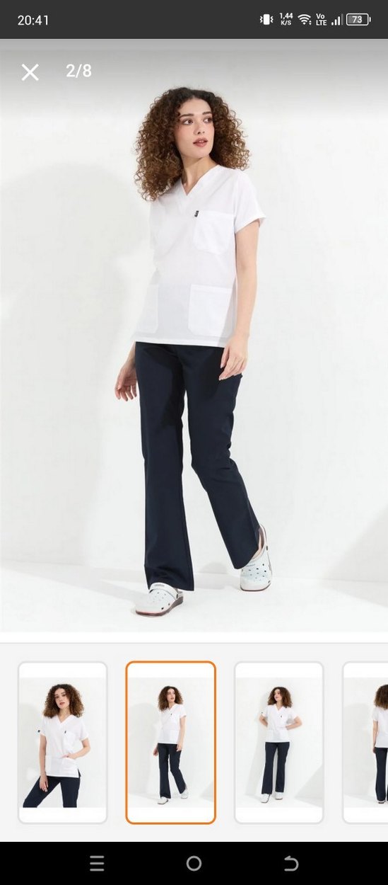 hemşire staj scrubs takim - Görsel 2